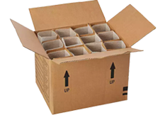 Corrugated Box with Divider